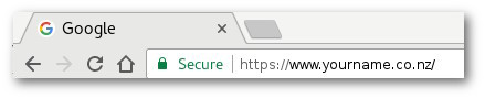 Google HTTPS Secured
